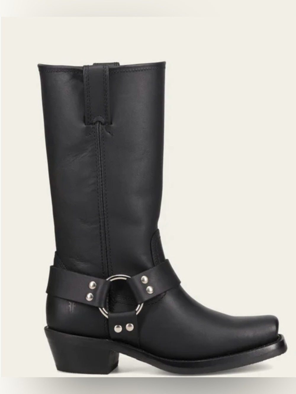 Frye Harness 12R in Black Size 7.5 NIB